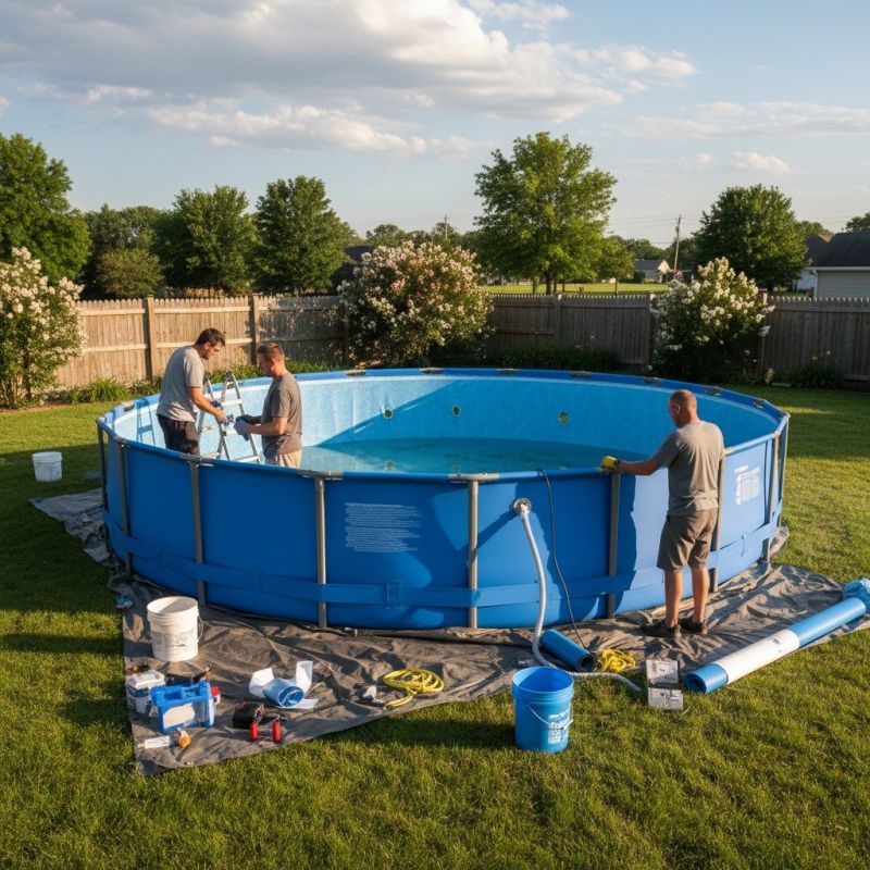 Local Above Ground Pool Repair in Fredericksburg, VA